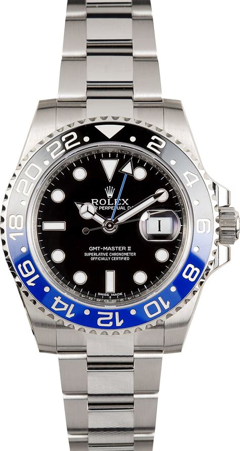 rolex gmt batman price|rolex gmt batman for sale.